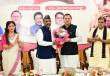 अहिल्याबाई होल्कर ने भारत में धर्मस्थलों का पुनर्निर्माण कर भारत की सांस्कृतिक आत्मा को पुनर्जीवित करने का कार्य किया-धामी